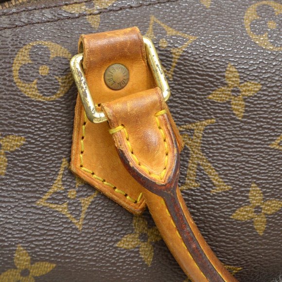 LOUIS VUITTON SPEEDY 30 HAND BAG PURSE MONOGRAM CANVAS - Picture 8 of 13